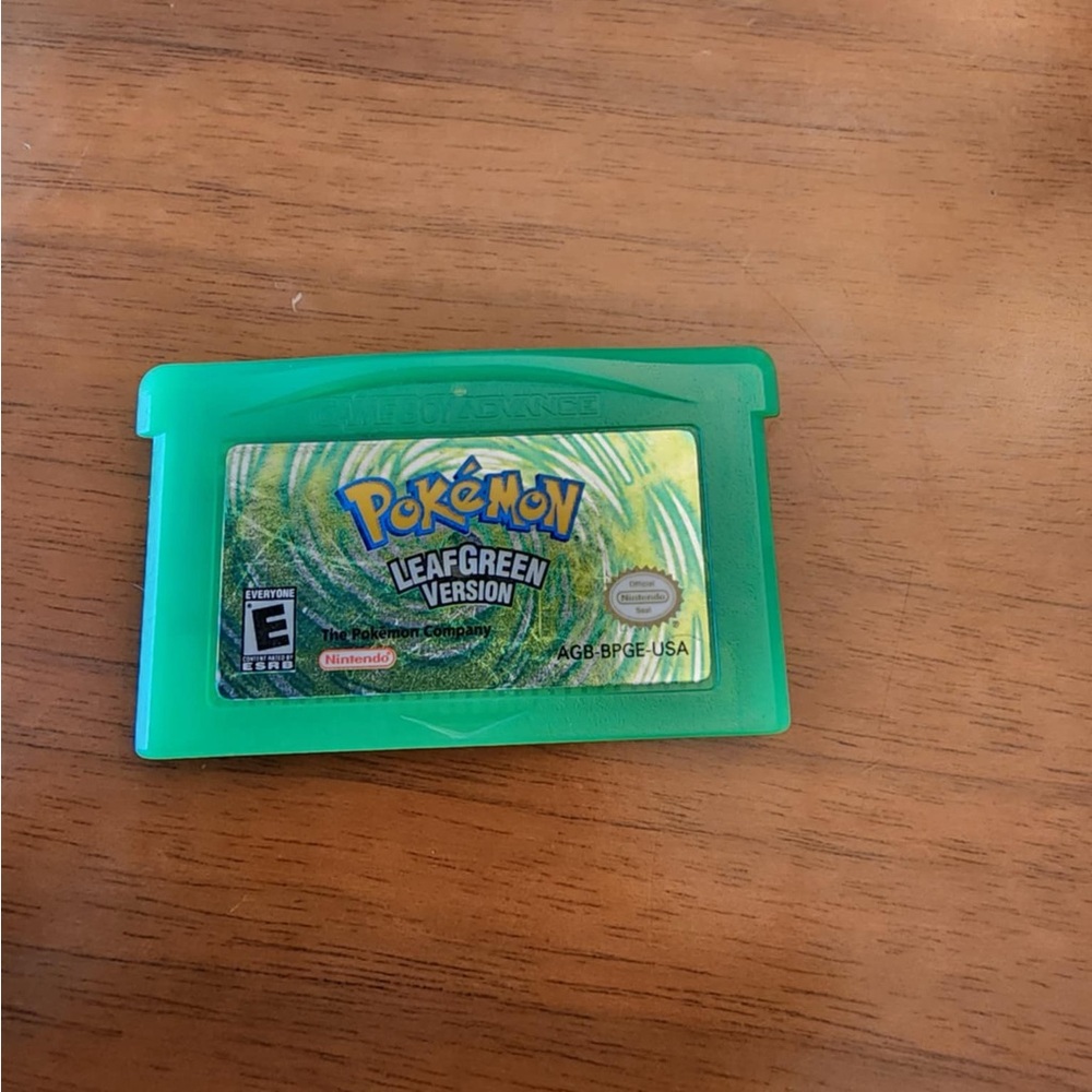 Pokemon Leaf Green for Gameboy Advance